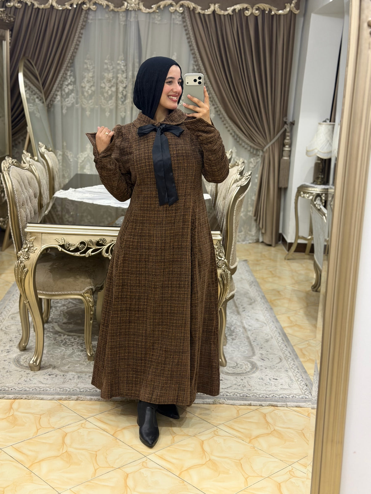Classy tweed dress