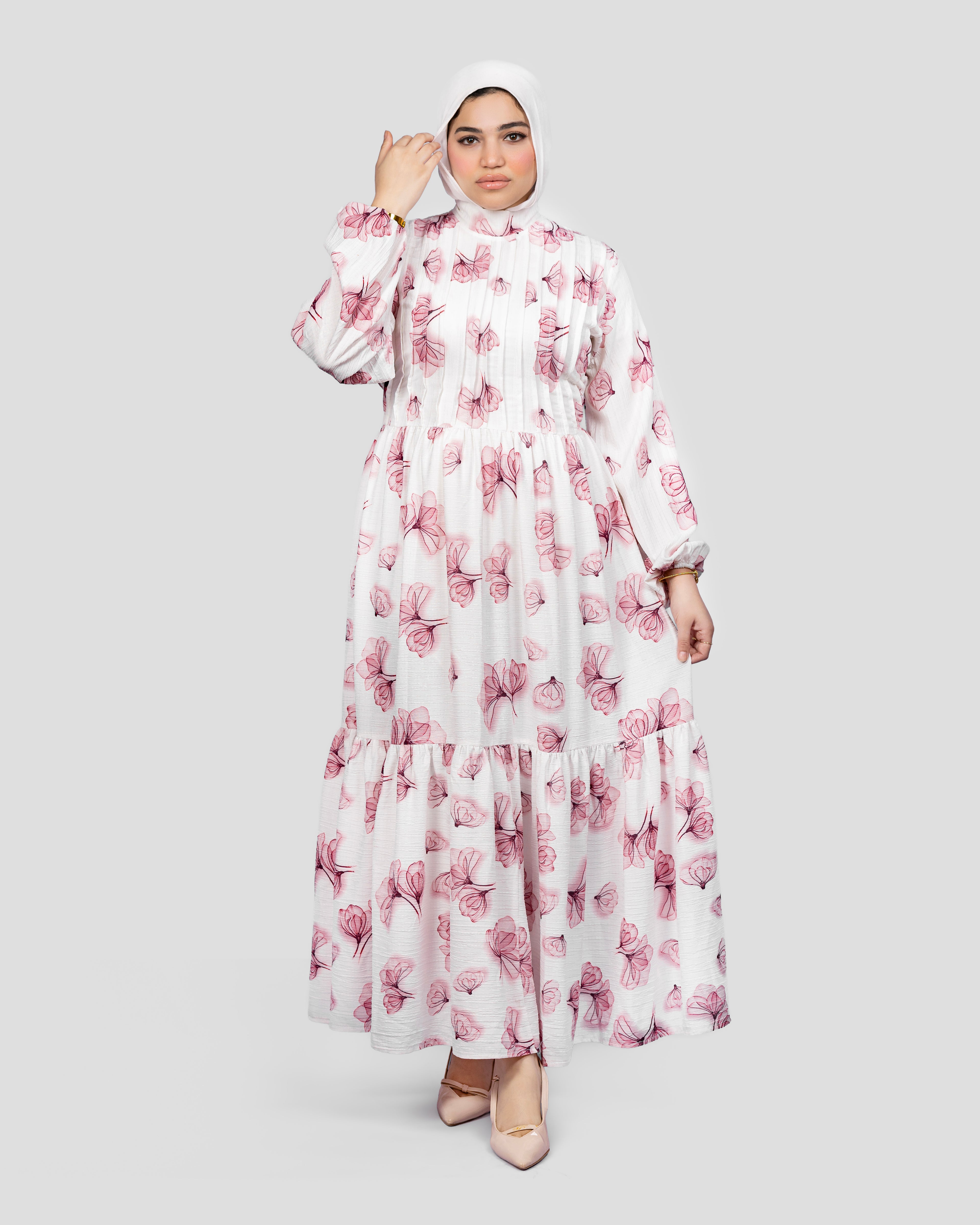 Summer Dress In Pink