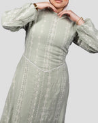 Rimal Dress In Mint