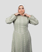 Rimal Dress In Mint