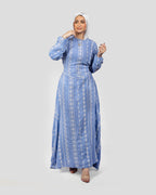 Rimal Dress In Petrol Blue