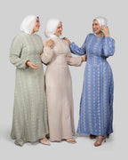 Rimal Dress In Petrol Blue