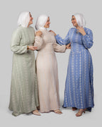 Rimal Dress In Petrol Blue