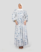 Bloom Dress In Dust Blue