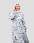 Bloom Dress In Dust Blue