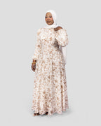 Bloom Dress In Coffe