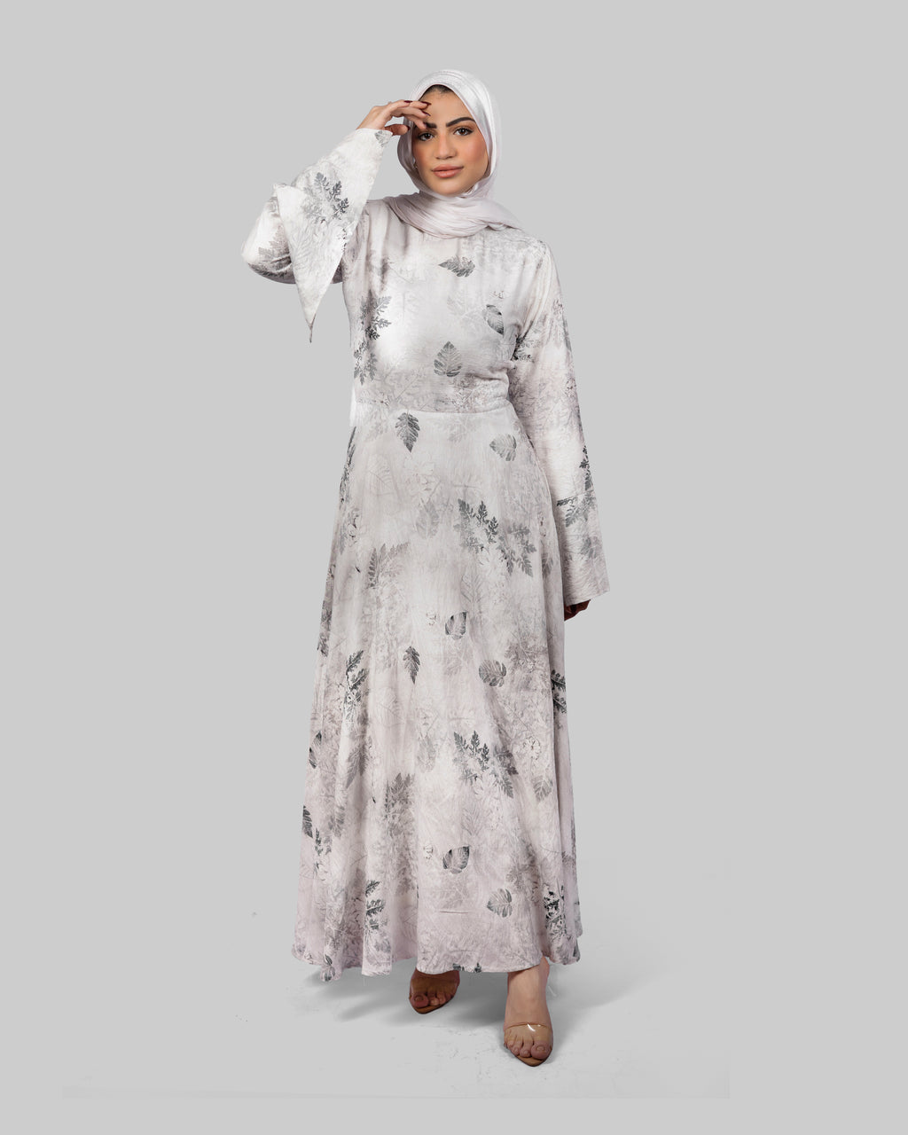 Flora Dress In Grey
