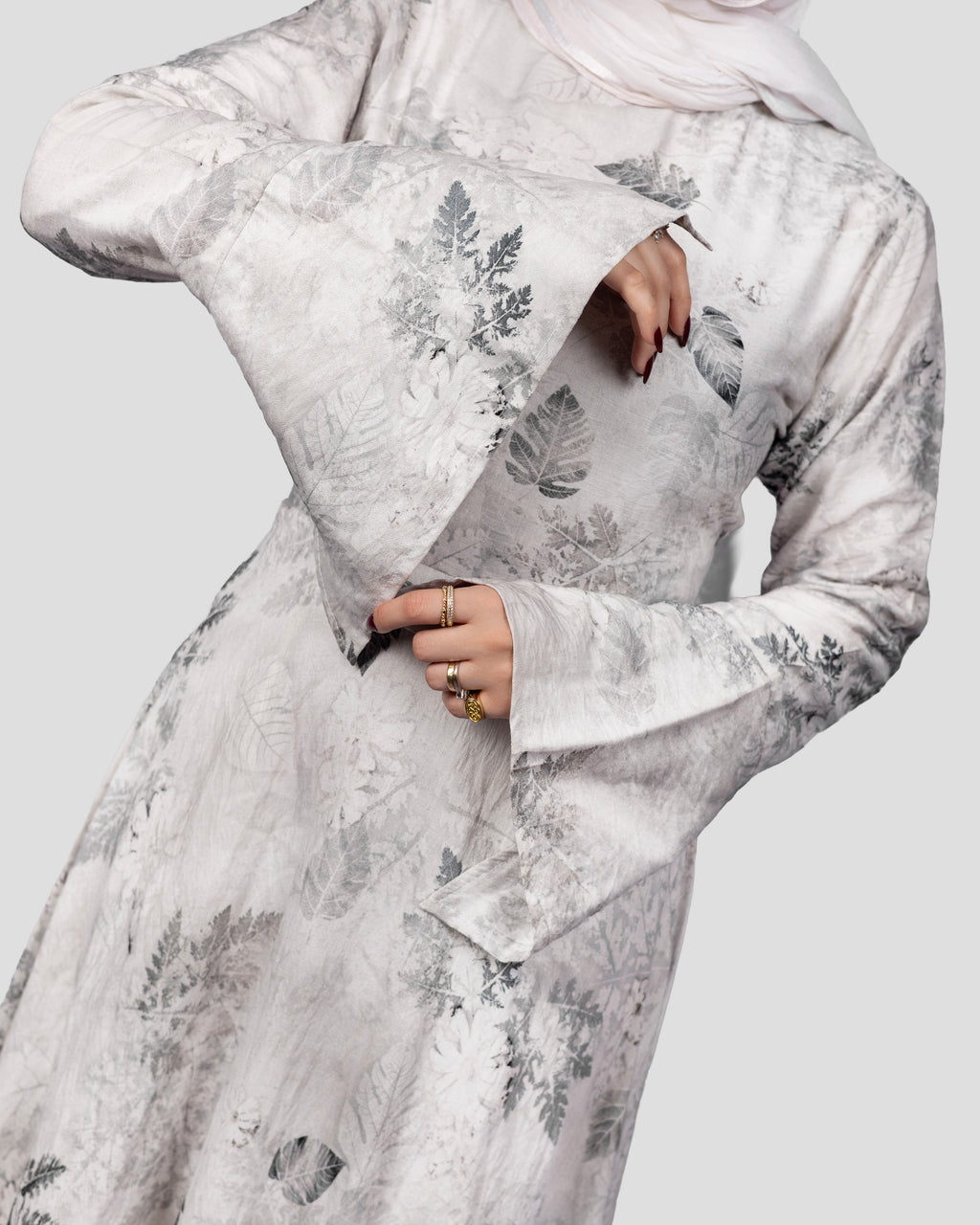 Flora Dress In Grey