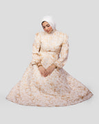 Bloom Dress In Beige