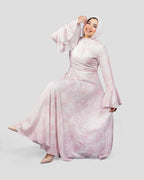 Pastel Dress In Baby Pink