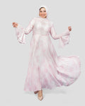 Pastel Dress In Baby Pink
