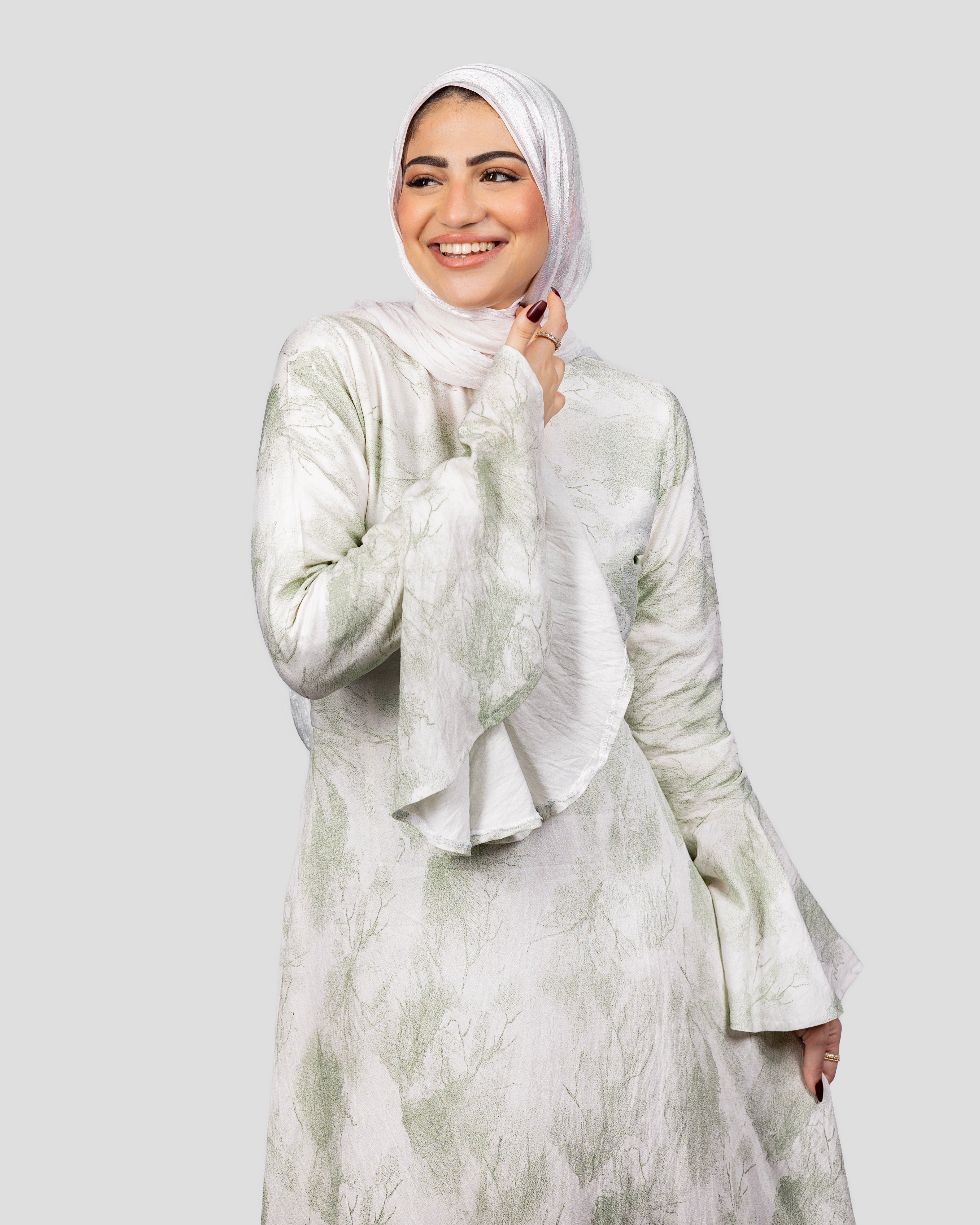 Pastel Dress In Baby Mint