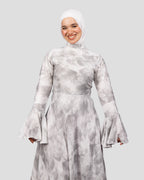 Pastel Dress In Light Grey