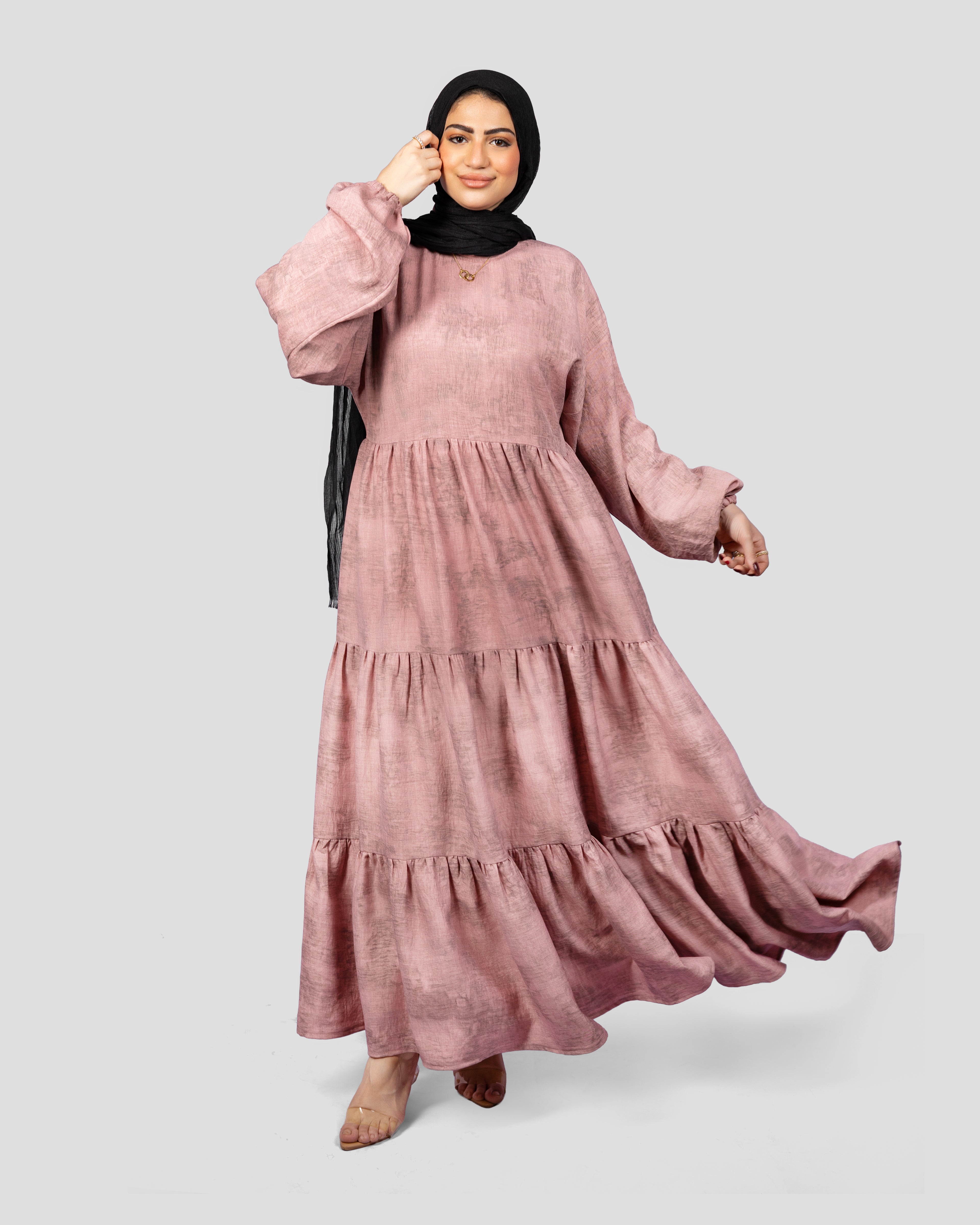 Terra Dress In Dust Pink