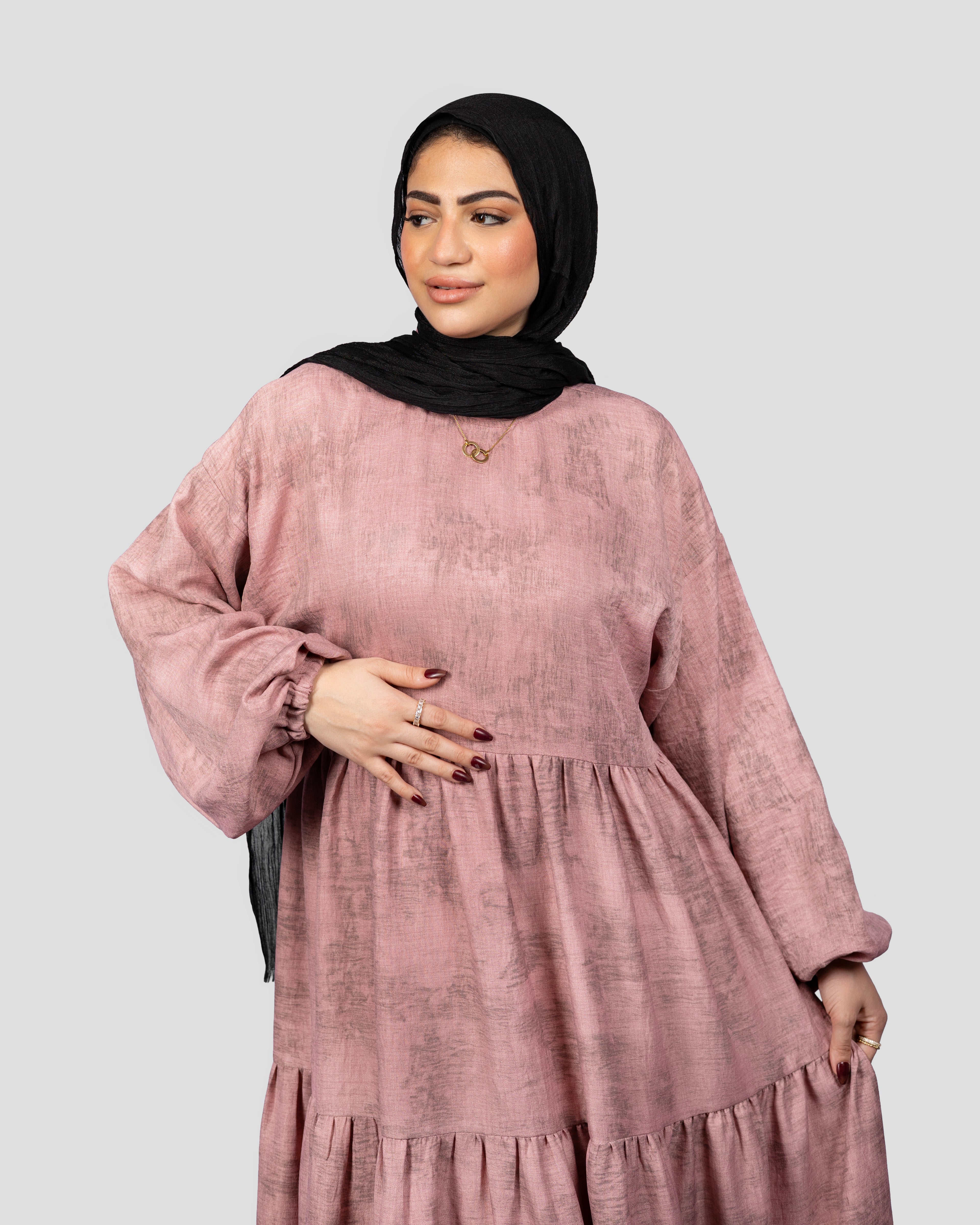 Terra Dress In Dust Pink