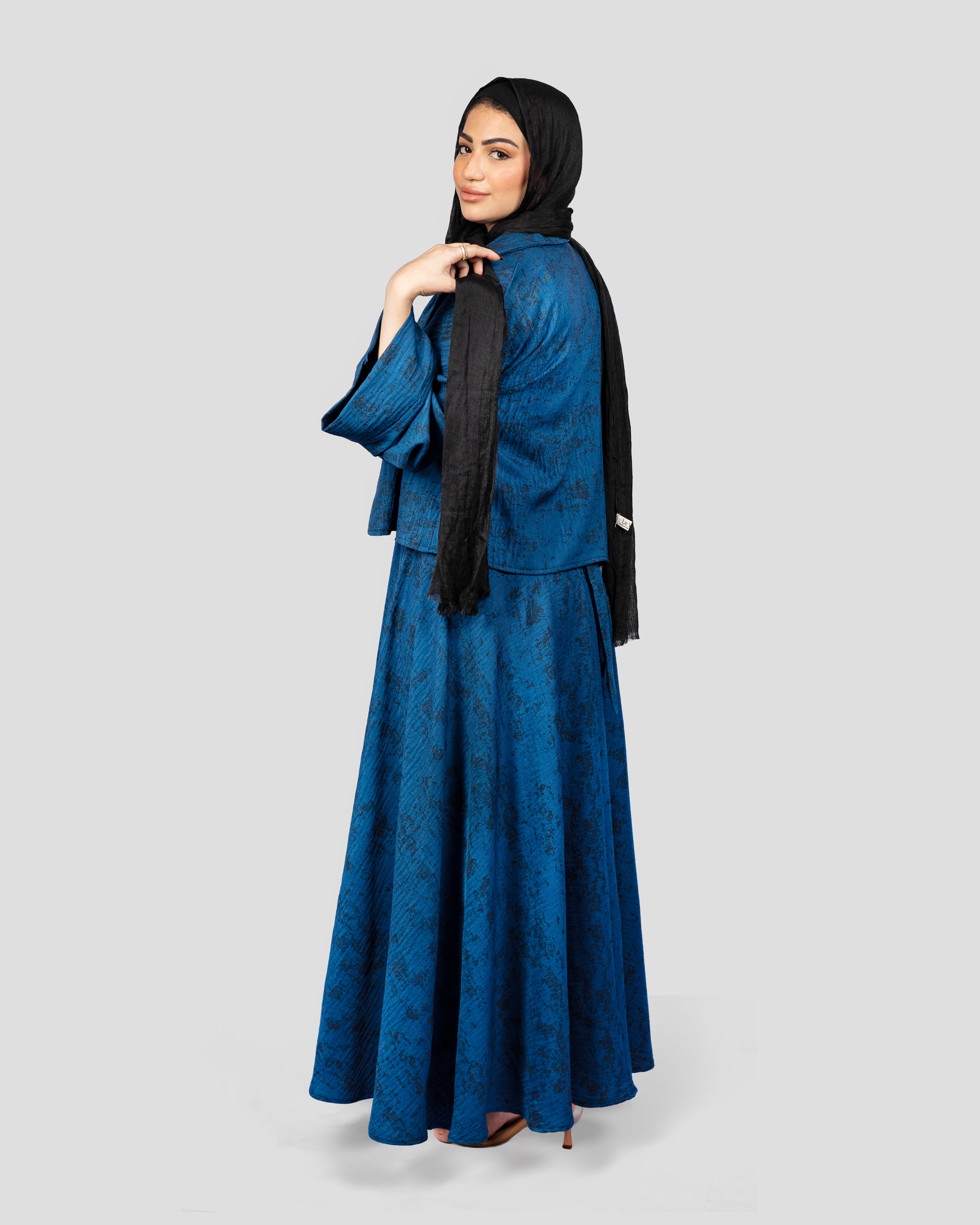 Hajar Set In Azure Blue