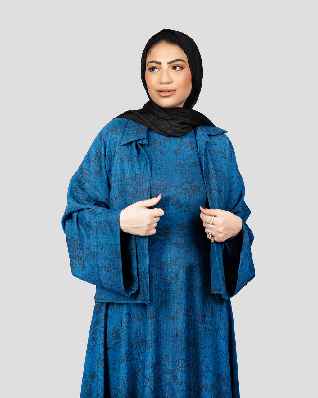 Hajar Set In Azure Blue