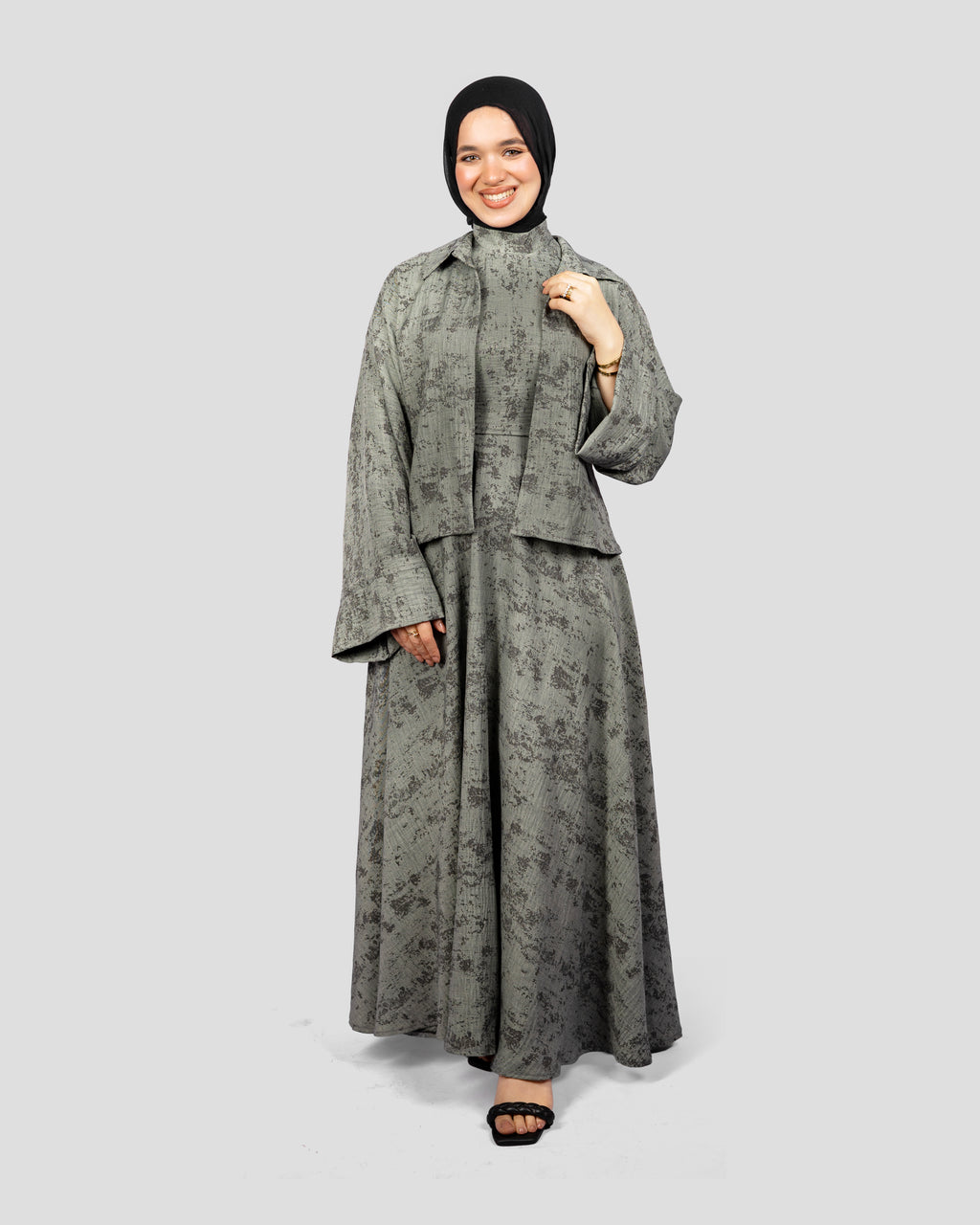 Hajar Set In Olive