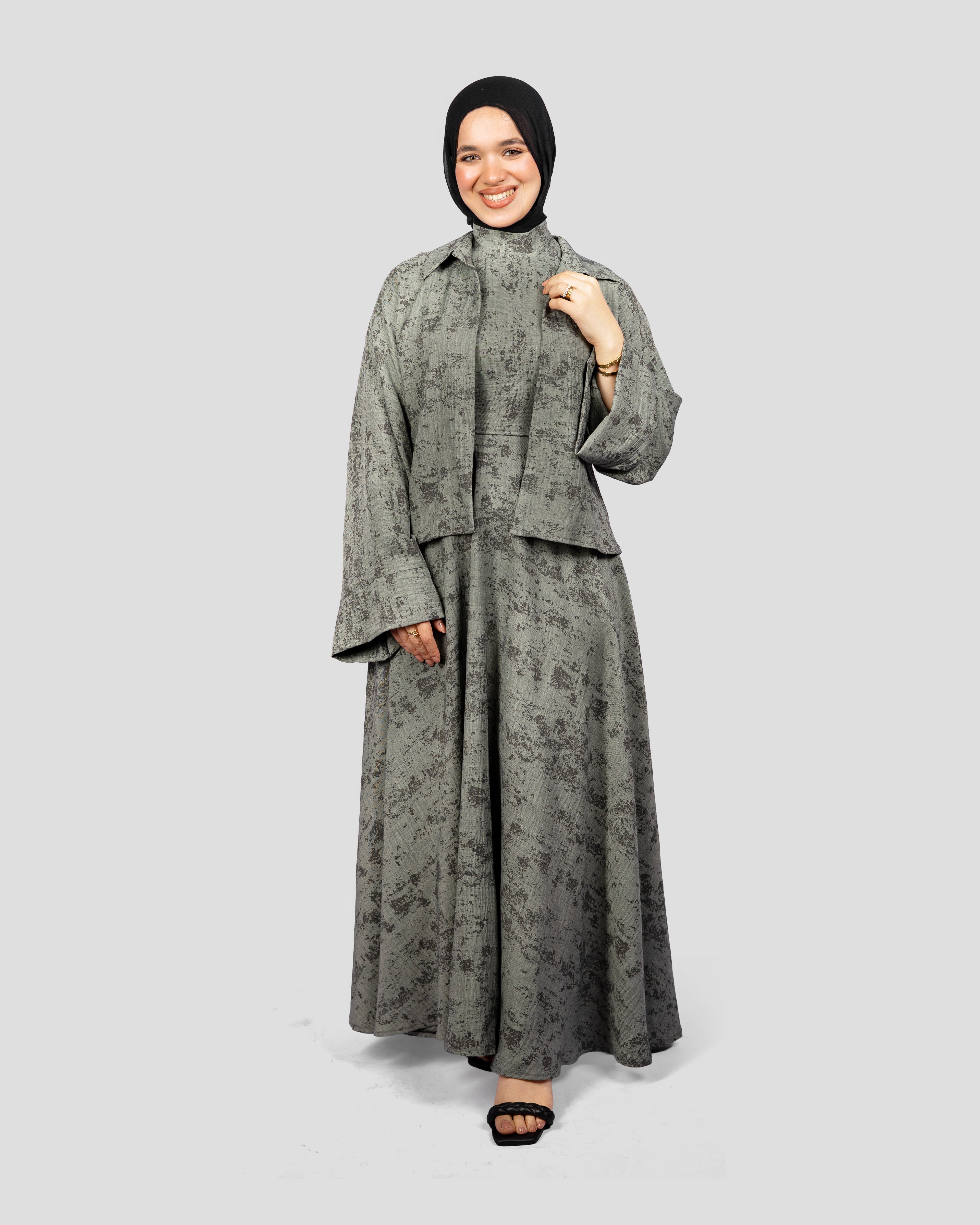 Hajar Set In Olive