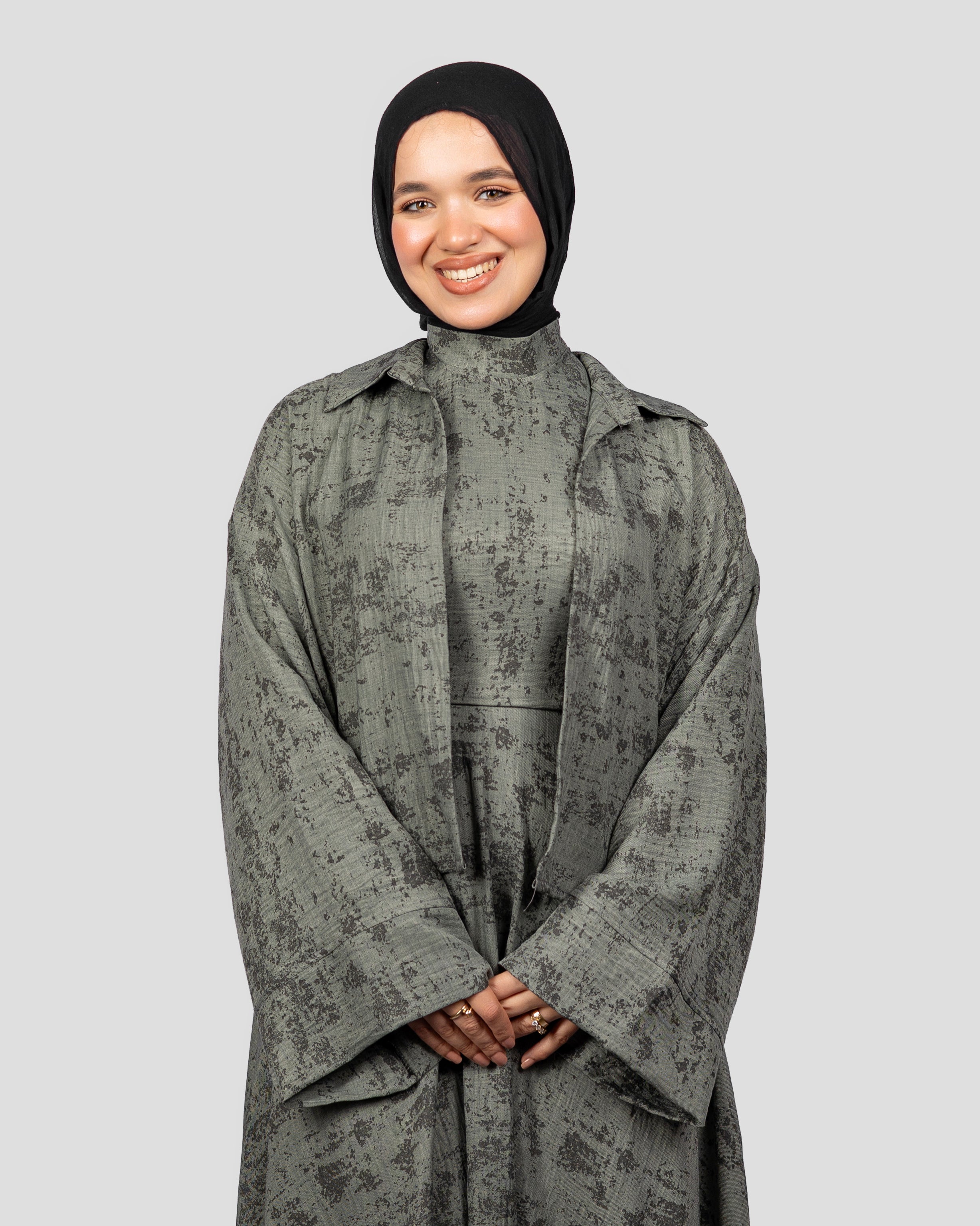 Hajar Set In Olive