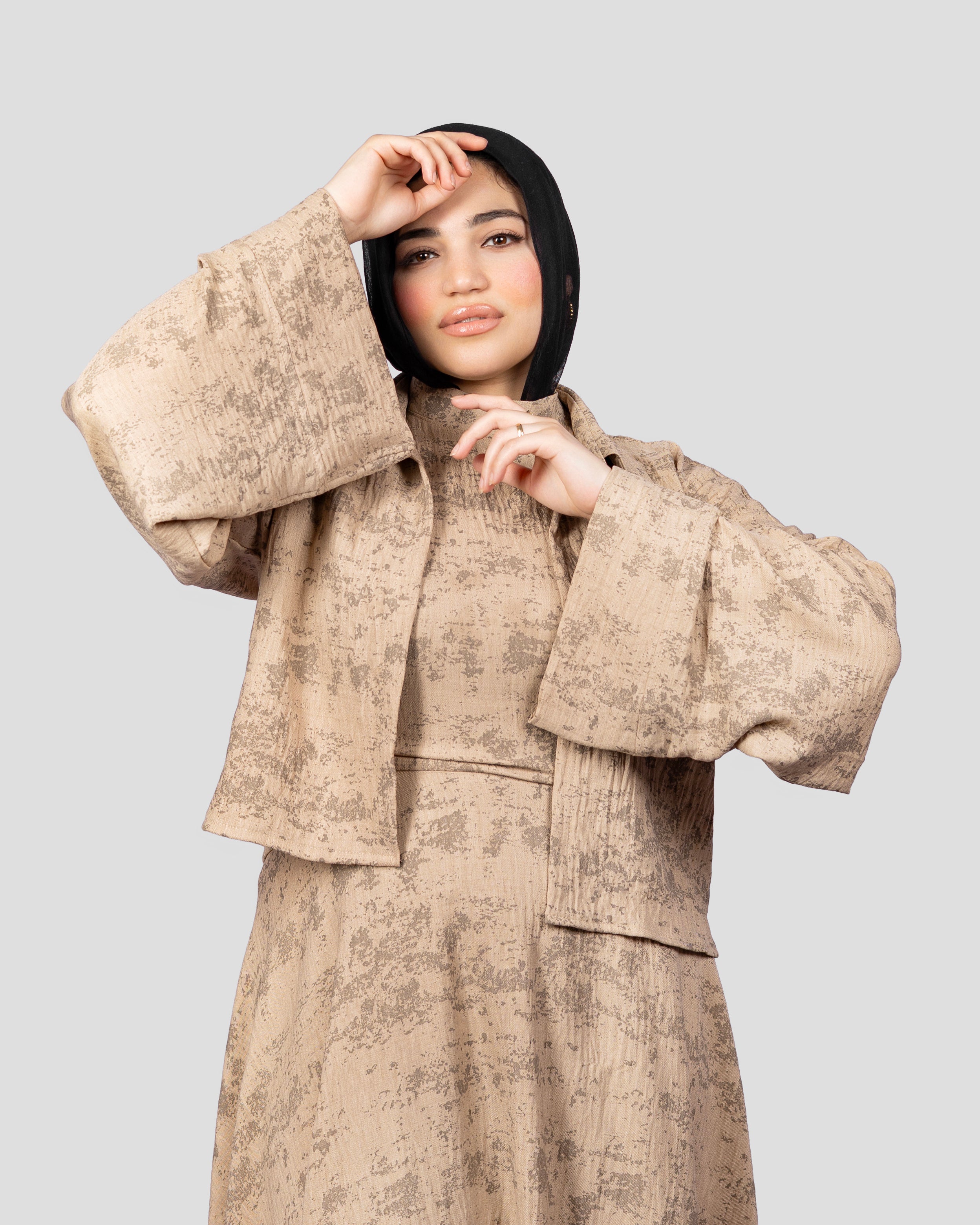 Hajar Set In Sand Beige