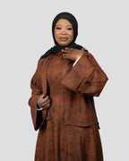Hajar Set In Brown