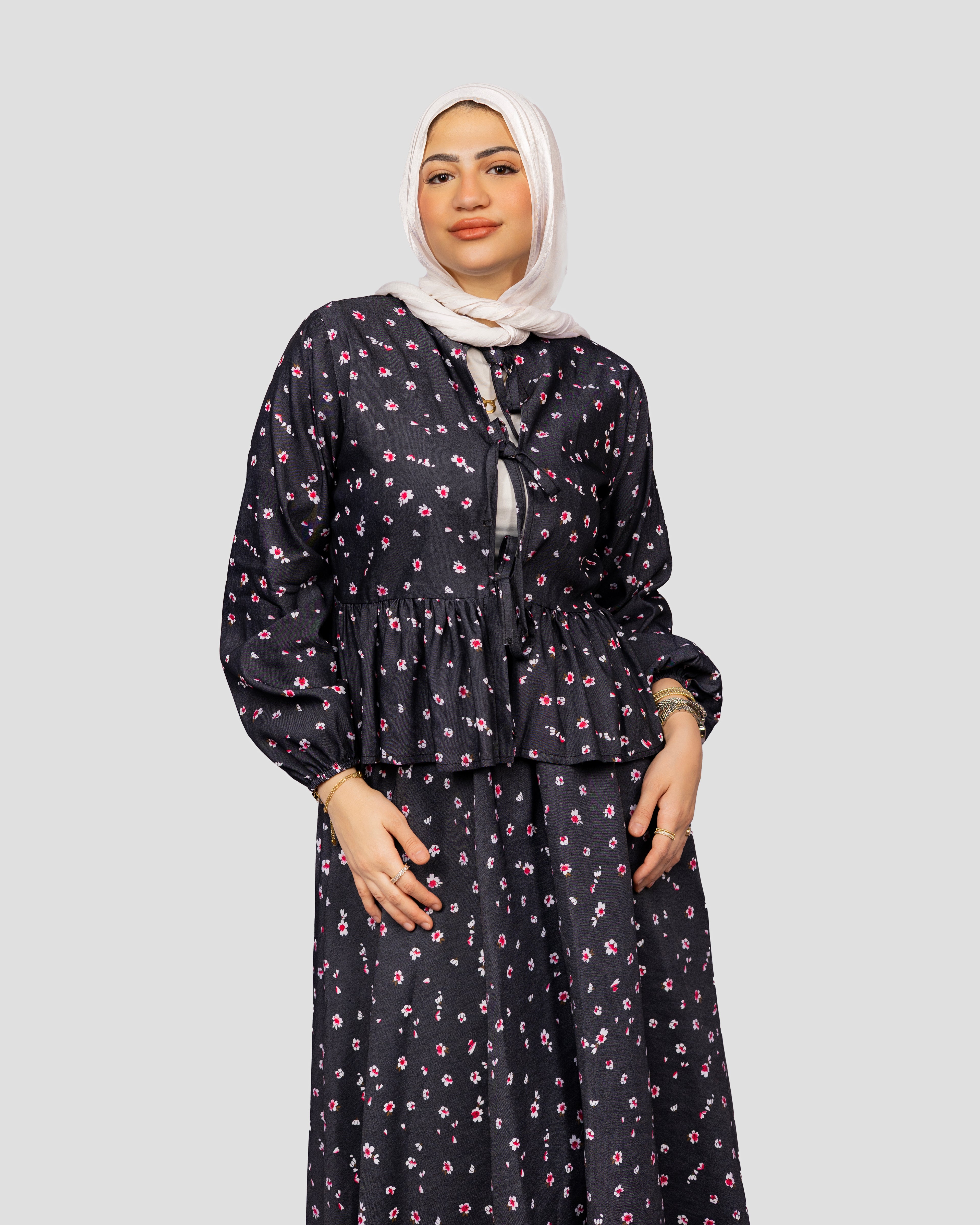 Velora set in Black
