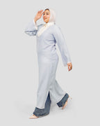 Mayan long shirt in Blue