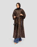 Tiger Satin in Brown