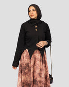 Eclipse Skirt in Brick brown