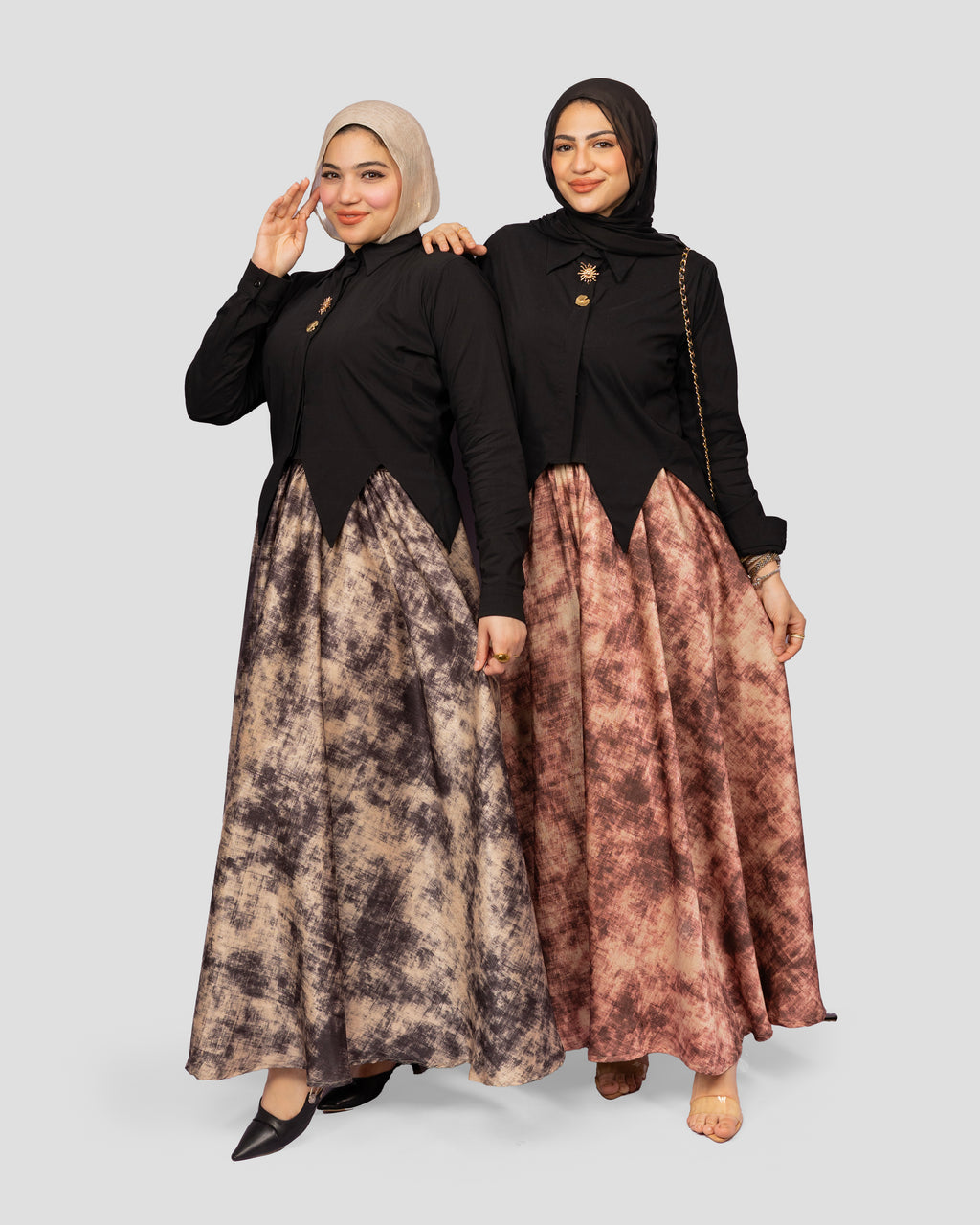 Eclipse Skirt in Brick brown