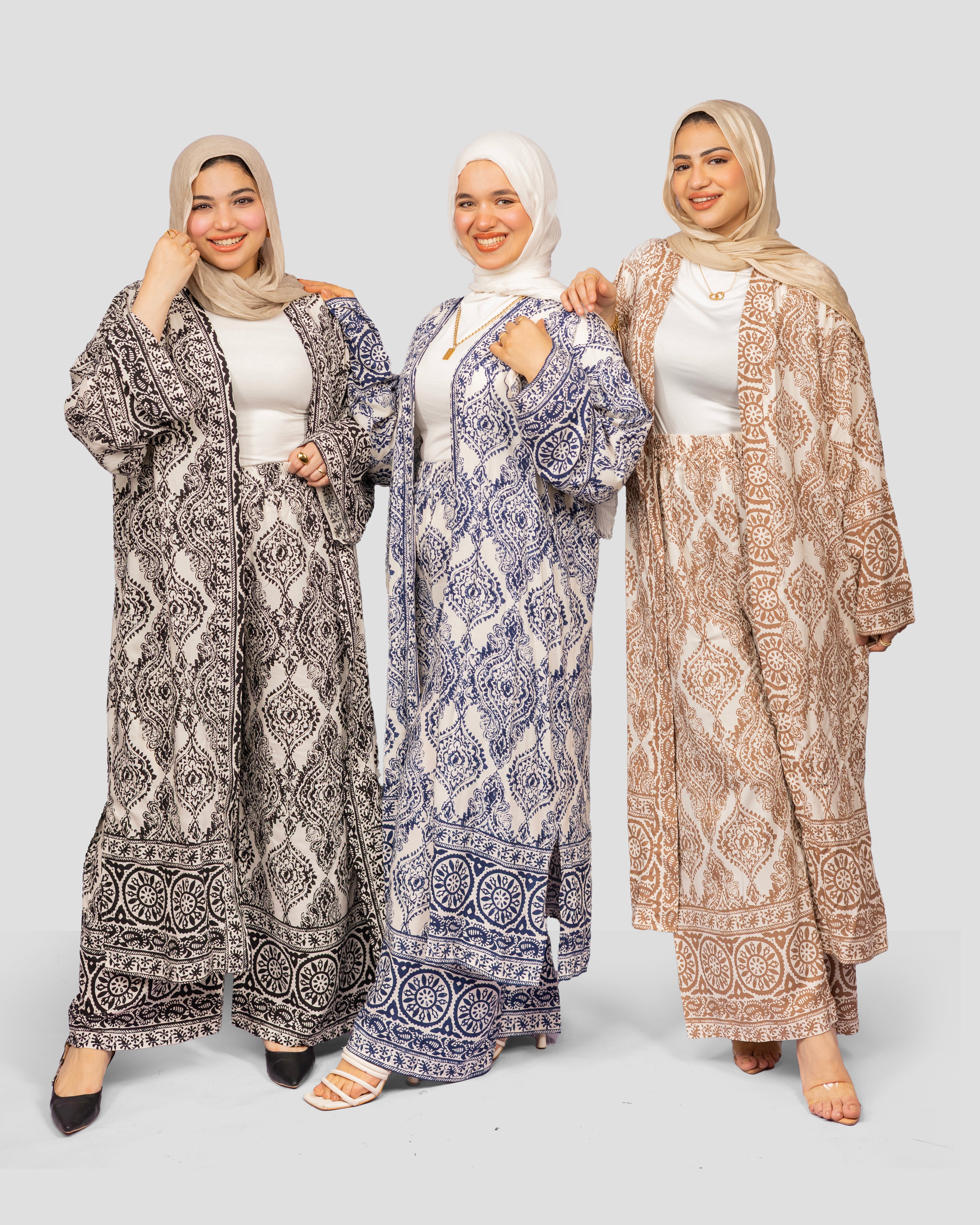 Noura Pants Set in Black