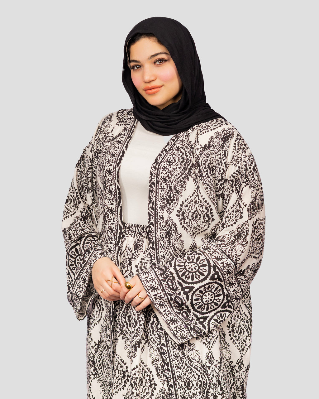 Noura skirt Set in Black