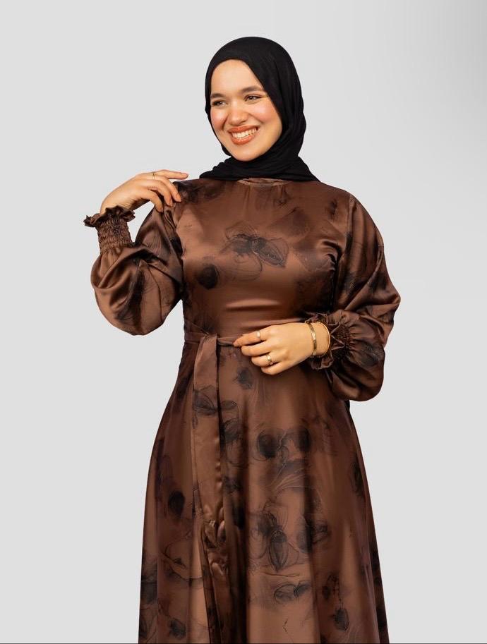 Moccha dress in Brown